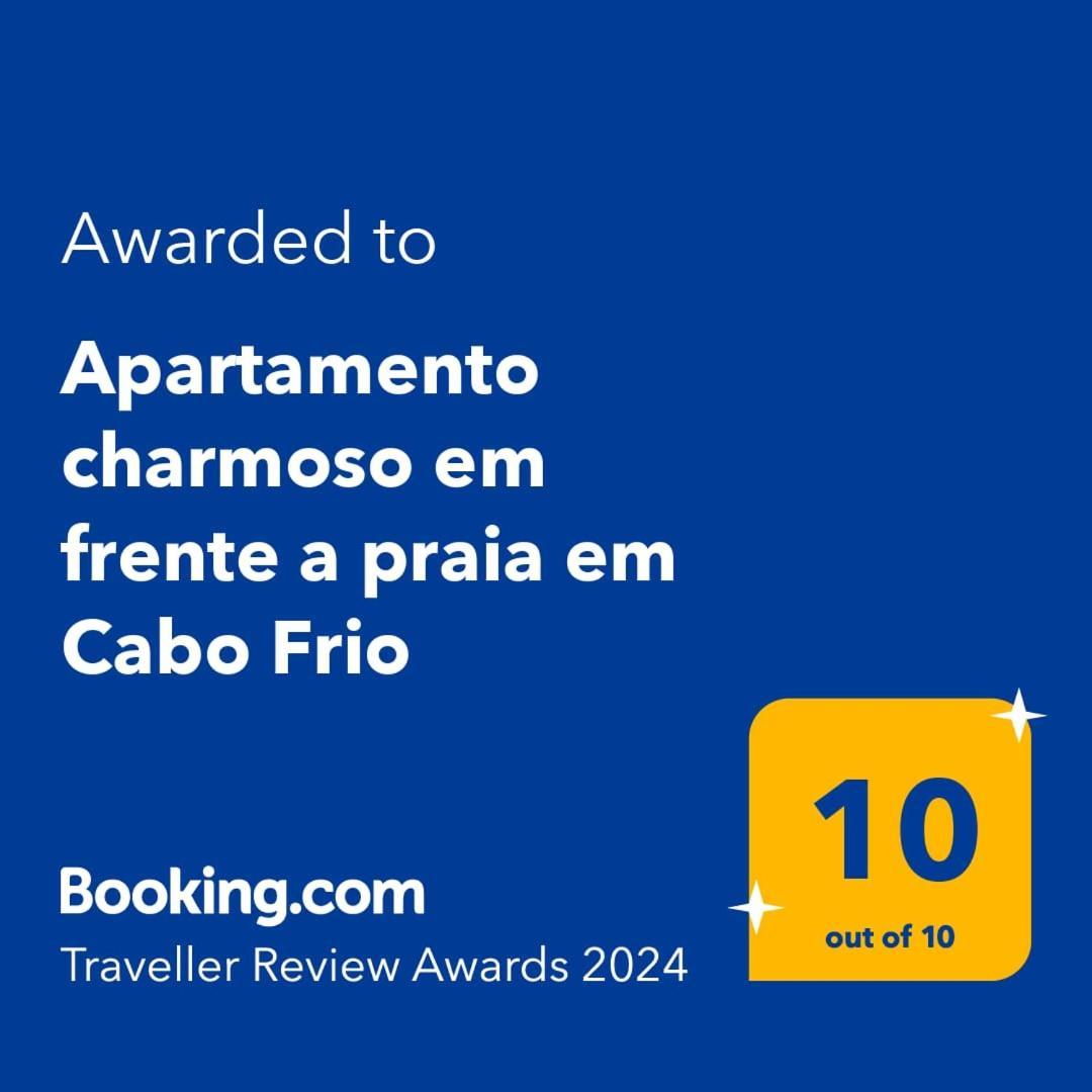 Apartamento Charmoso Em Frente A Praia Em كابو فريو المظهر الخارجي الصورة